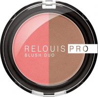 Для лица румяна компактные relouis pro blush duo тон:204