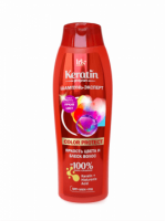 Шампуни шампунь-эксперт color protect яркость цвета и блеск волос keratin program iris, 400 мл