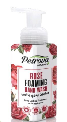 Для тела пенка для мытья рук роза rose petrova naturals, 250 мл
