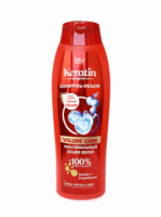 Шампуни шампунь-объем volume care максимальный объем keratin program iris, 400 мл