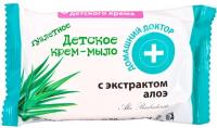 Мыло домашний доктор детское крем-мыло туалетное с экстрактом алоэ, 70 г