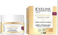 Кремы подтягивающий крем глубокое питание 70+ день/ночь contour correction eveline, 50 мл