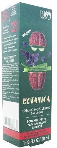 Увлажнение и питание bio world botanica ботаник-крем увлажняющий дневной, 50 мл