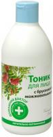 Тоники и лосьоны тоник для лица с брусникой и можжевельником домашний доктор, 300 мл