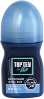 Дезодоранты роликовый дезодорант "active (0% alcohol)" top ten for men, 50 мл