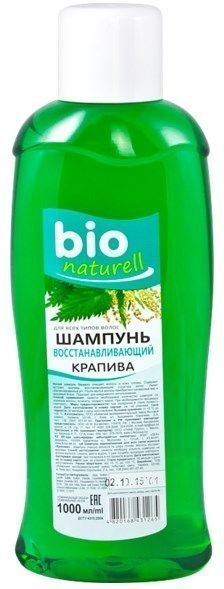 Шампуни bio naturell шампунь восстанавливающий "крапива", 1000 мл