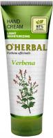 Кремы, бальзамы легкий крем для рук увлажняющий verbena o’herbal, 75 мл