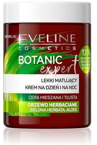 Увлажнение и питание легкий матирующий дневной и ночной крем eveline, 100 мл