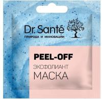 Маски для лица маска-эксфолиант peel-off dr.sante, 12 мл (саше)