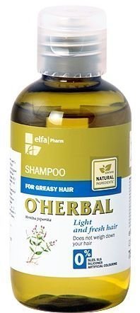 Шампуни o'herbal шампунь для жирных волос, 75 мл