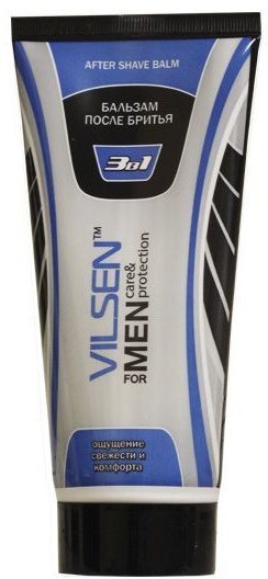 Бритье vilsen for men бальзам после бритья 3 в 1 туба, 150 мл