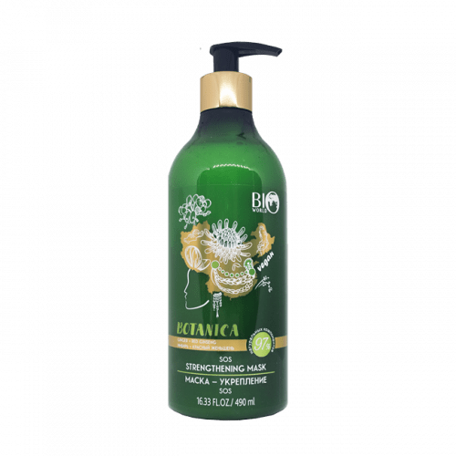 Маски маска-укрепление botanica bio world, 490 мл