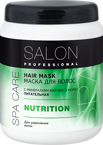Маски маска для волос "nutrition" питательная salon professional, 1000 мл