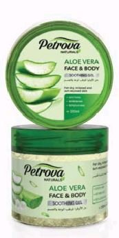 Для тела гель успокаивающий для лица и тела алоэ вера petrova naturals, 350 мл