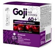 Кремы крем для лица против глубоких морщин"goji age control" 60+ dr. sante, 50 мл
