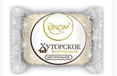Мыло мыло туалетное твердое классическое хуторское linom 75г