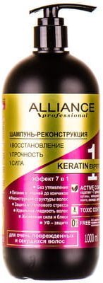 Шампуни alliance professional шампунь-реконструкция keratin expert, 1 л