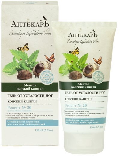 Кремы и бальзамы крем от усталости ног "конский каштан" витэкс,150 мл