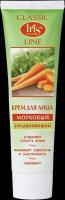 Кремы iris classic line крем для лица увлажняющий морковный, 100 мл