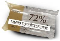 Для стирки мыло хозяйственное твёрдое 72% romax, 200 г