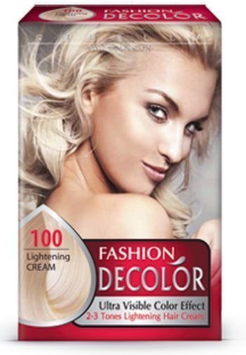 Окрашивание волос краска для волос "fashion decolor" rubella, №100, 100 мл