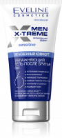 Бритье гель после бритья "men extreme sensitive" 6 в 1 увлажняющий eveline, 150 мл