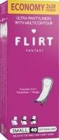Интимная гигиена ежедневные гигиенические прокладки ultra (150 мм) cotton & light fantasy flirt, 40 шт