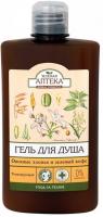 Гели для душа зеленая аптека гель для душа "овсяные хлопья и зеленый кофе", 400 мл