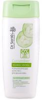 Демакияж нормализующее молочко для демакияжа cucumber balance control dr.sante, 200 мл