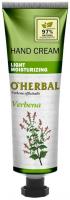 Кремы, бальзамы легкий крем для рук увлажняющий вербена o’herbal, 30 мл