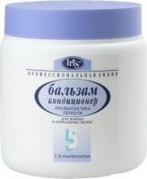 Бальзамы и кондиционеры iris соsmetic профессиональная линия бальзам-кондиционер с d-пантенолом №5 "профилактика перхоти" для жирных и нормальных волос, 500 мл