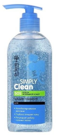 Очищение и умывание гель для умывания "simply clean" для проблемной кожи dr.sante, 200 мл