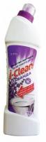 Для очистки поверхностей средство чистящее для унитазов i-clean лаванда romax, 750 мл