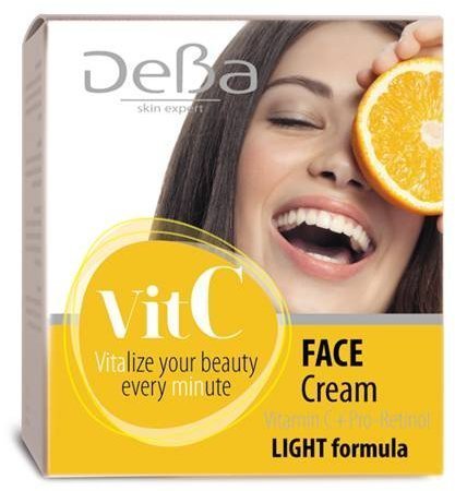 Кремы крем для лица light formula vit c deba, 50 мл