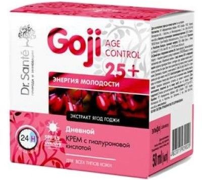 Увлажнение и питание дневной крем с гиалуроновой кислотой 25+ dr.sante, 50 мл