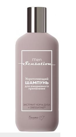 Шампуни укрепляющий шампунь для ежедневного применения men sensation белита-м, 300 г