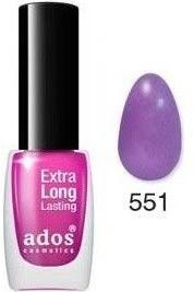 Для ногтей лак для ногтей "extra long" ados, №550 (темно-розовый), 9 мл