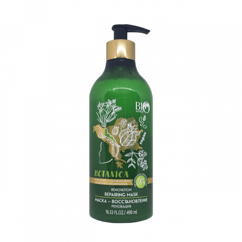 Маски маска-восстановление botanica bio world, 490 мл