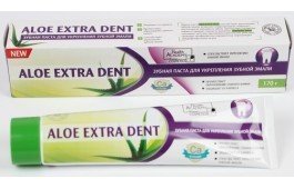 Зубные пасты vilsen зубная паста "aloe extra dent" для укрепления зубной эмали, 170 г