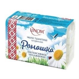 Мыло мыло туалетное натуральное "ромашка" linom, 300 г