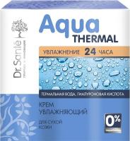 Увлажнение и питание крем увлажняющий для сухой кожи aqua thermal dr.sante, 50 мл