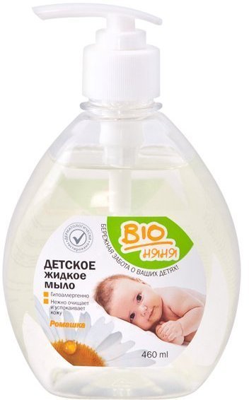 Купание мыло детское жидкое ромашка bio няня, 460 мл