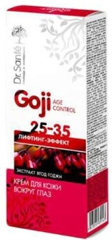 Уход за кожей вокруг глаз dr.sante goji age control крем для кожи вокруг глаз 25-35 "лифтинг-эффект", 15 мл