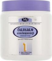 Бальзамы и кондиционеры iris соsmetic профессиональная линия бальзам-кондиционер с экстрактом ромашки №1 "бережный уход" для всех типов волос, 500 мл