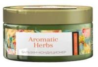 Бальзамы и кондиционеры бальзам - кондиционер "aromatic herbs" вербена и гибискус для окрашенных волос romax, 300г