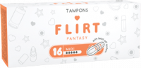 Интимная гигиена тампоны для критических дней maxi (5 капель) fantasy flirt, 16 шт