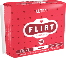 Интимная гигиена гигиенические прокладки ultra teen soft & dry (3 капли, 240 мм) comfort fantasy flirt, 10 шт