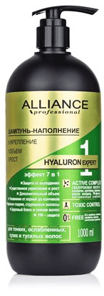 Шампуни alliance professional шампунь-наполнение hyaluron expert,1 л
