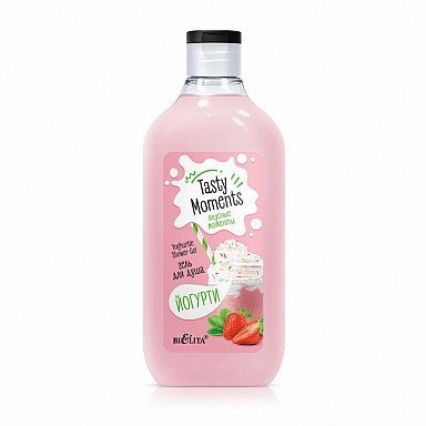 Гели для душа белита tasty moments гель для душа "йогурти", 300 мл