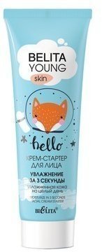 Кремы белита young skin крем-стартер для лица увлажнение за 3 секунды, 50 мл